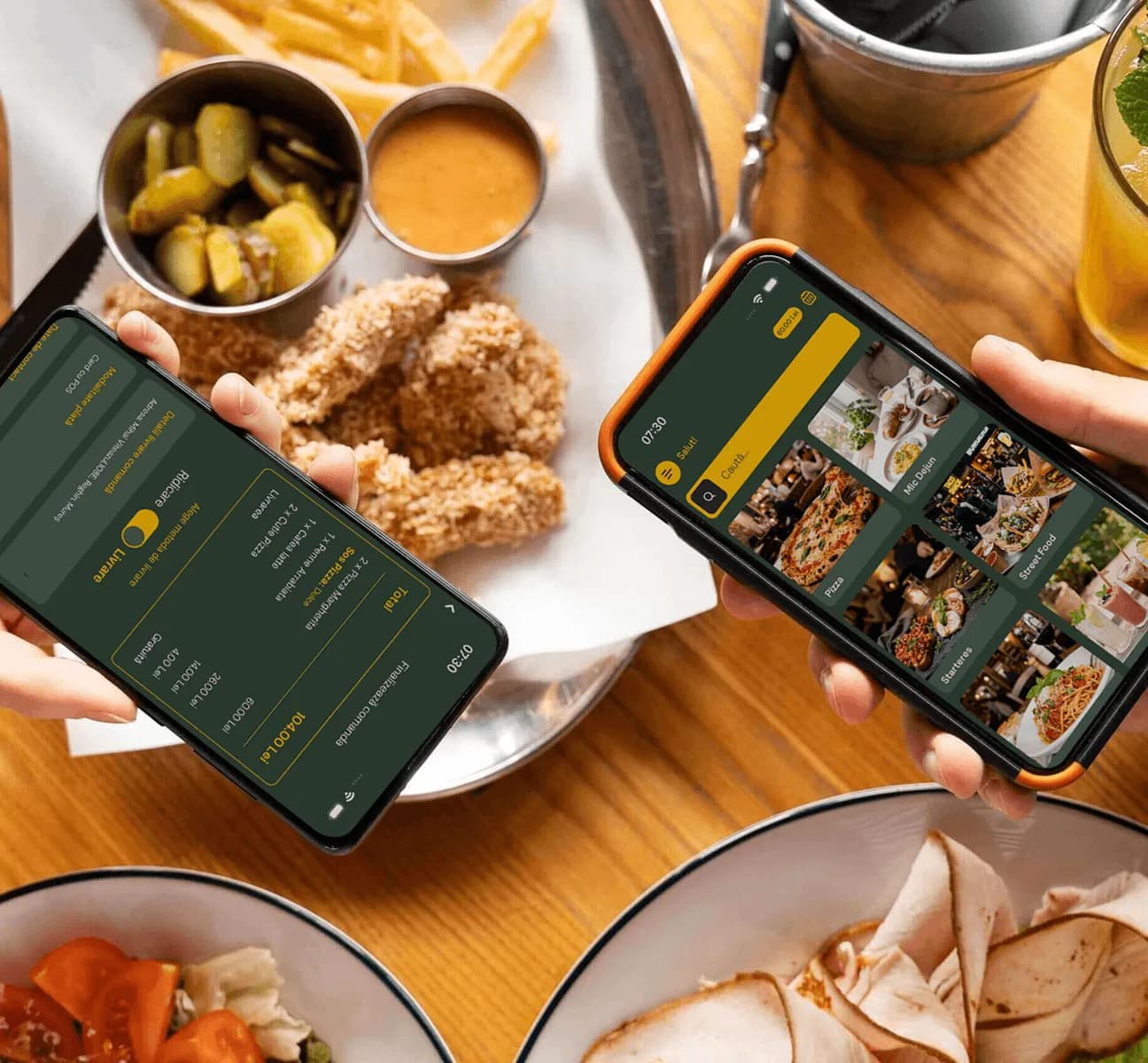 Sistem POS pentru livrări în restaurante